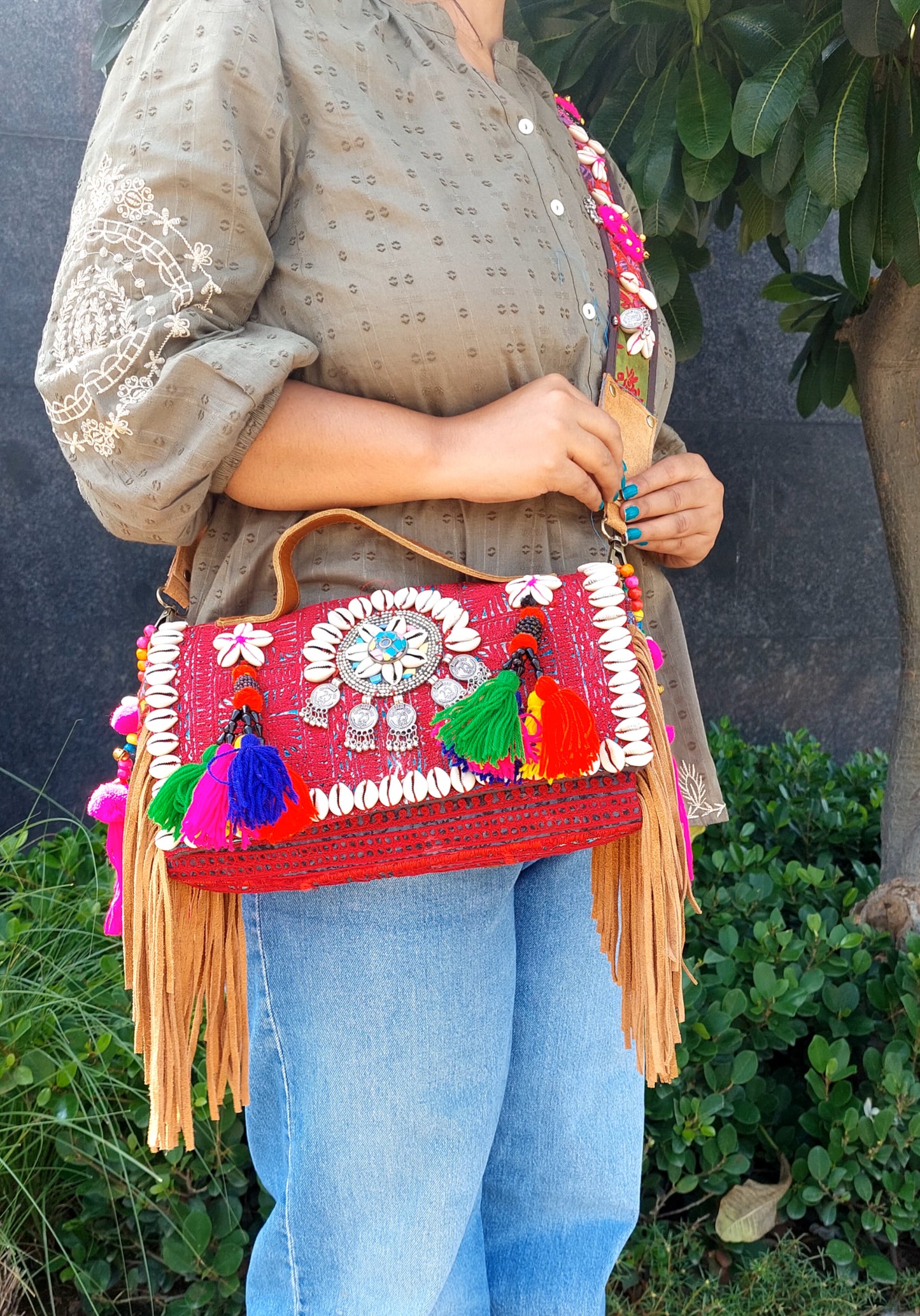 Boho sling bag (big)