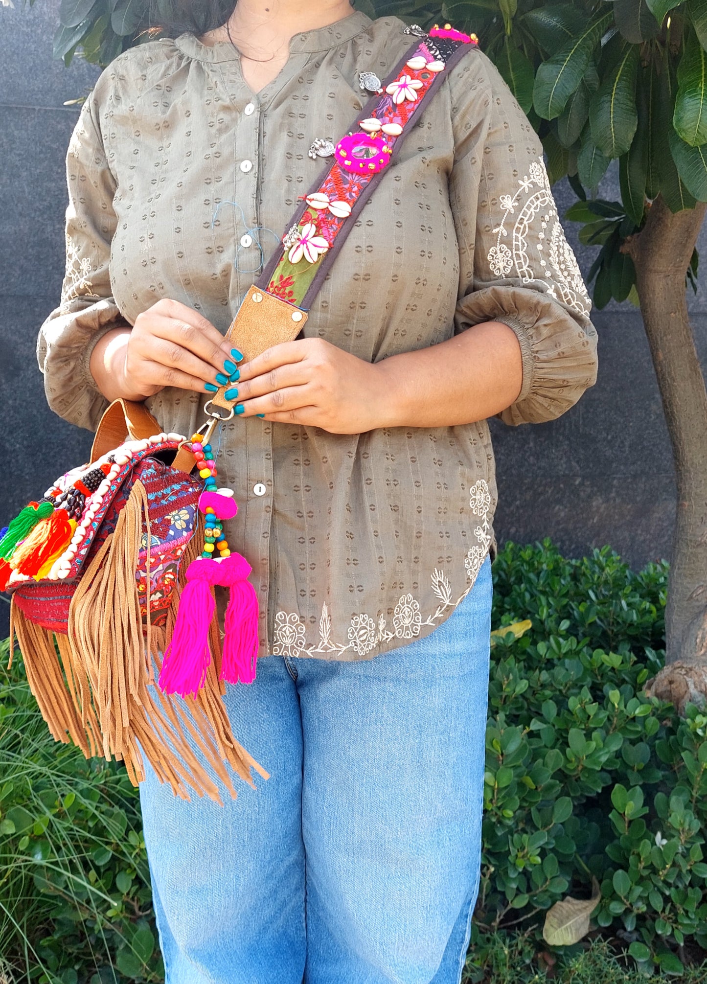 Boho sling bag (big)