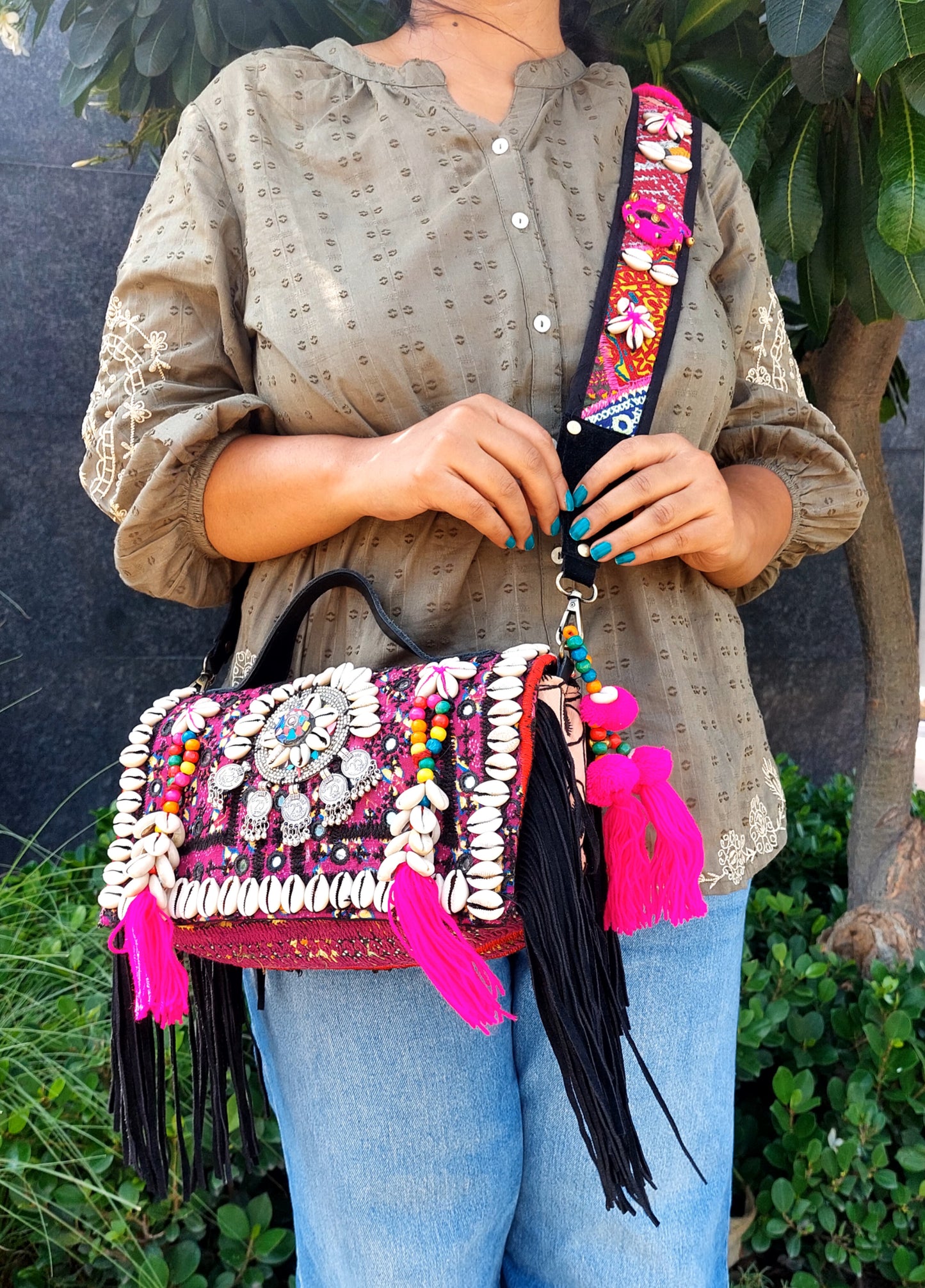 Boho sling bag (big)