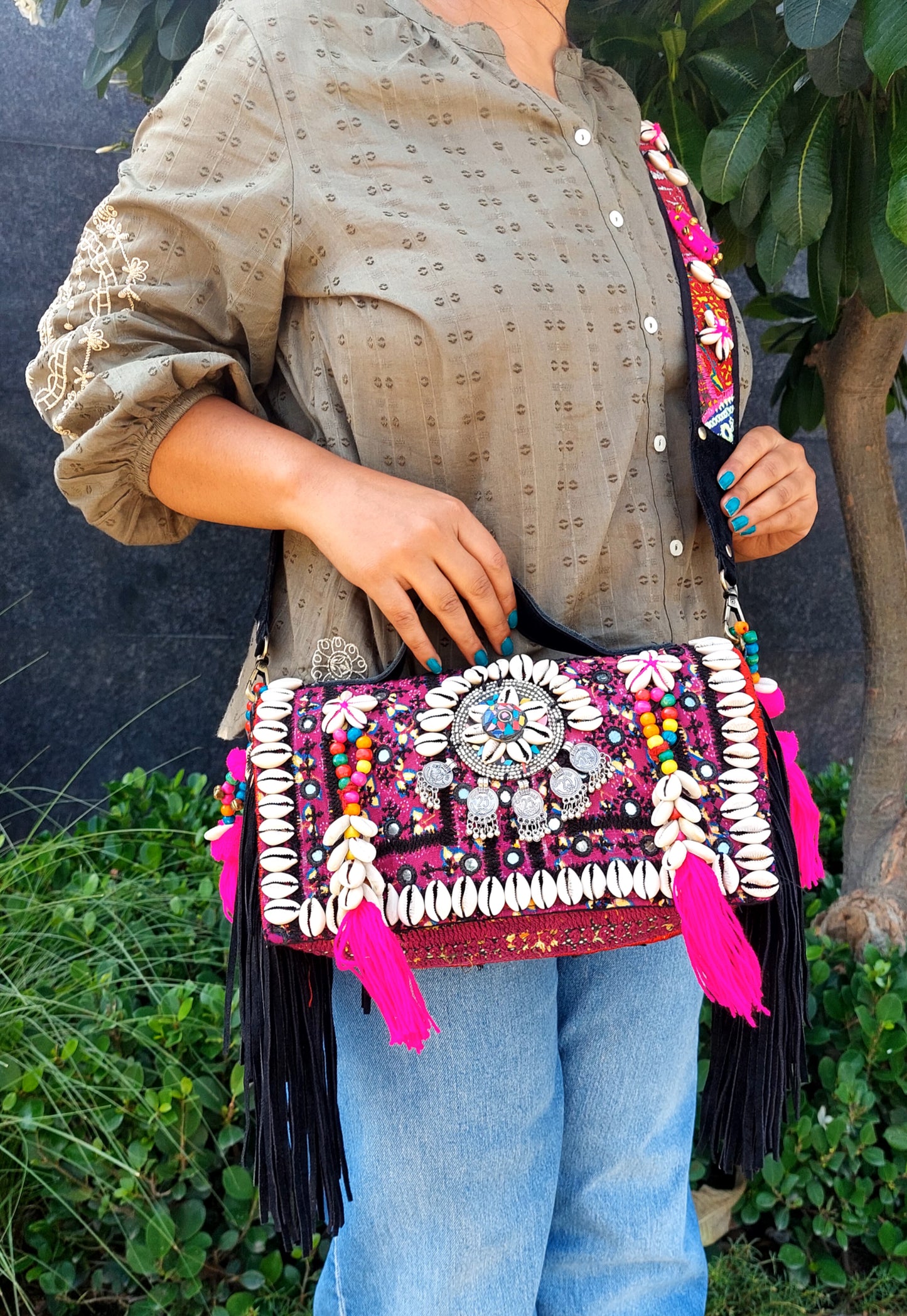 Boho sling bag (big)